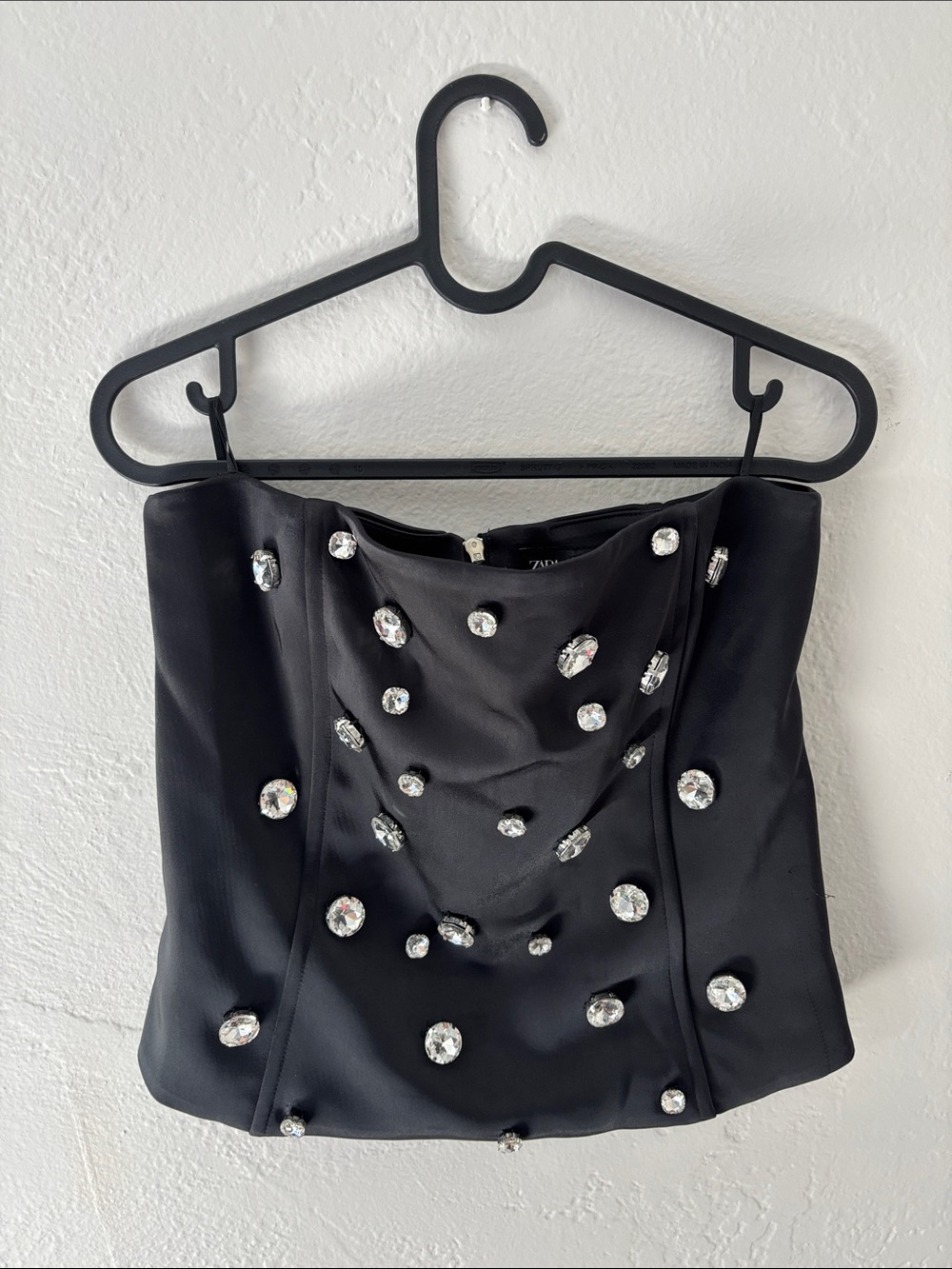 Zara Crystal Corset Top